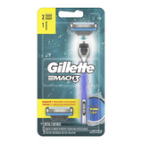 Máquina De Afeitar Gillette Aquagrip Regular 1 Máquina + 2 C