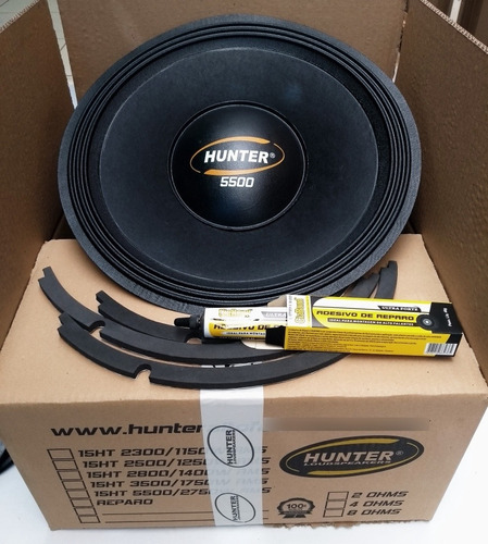 Kit Reparo Original Alto Falante Hunter 15ht 5500/2750 W Rms