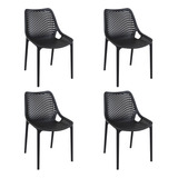 Pack 4 Silla Berlin Negras