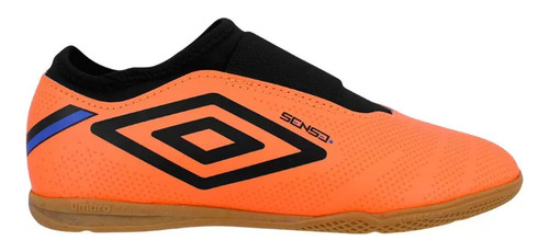 Chuteira Salão Futsal Umbro Sense Infantil U07fb00200 Laranj