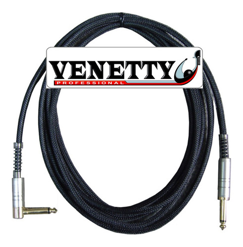 Cable Para Guitarra Venetty 15 Metros Nailon