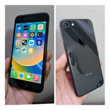 iPhone 8 Usado Negro Tapa Fisurada 128gb 80%