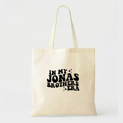 Tote Bag Jonas Brothers !lienzo Estampado