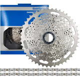 Cassette Pacha 10v Shimano M4100 11-46 + Cadena Shimano Hg54