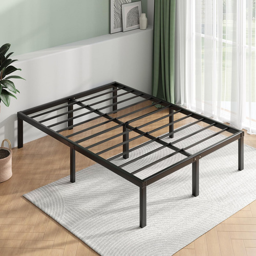 Novilla Marco De Cama Queen Con Plataforma De Metal De 14 Pu