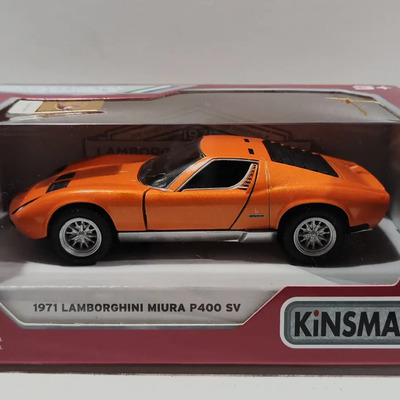 Auto Colección Metal Kinsmart Lamborghini Miura P400 Sv 1\u002F34 | Mismo precio en cuotas
