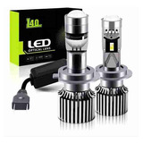 Kit Faros Led H4 H7 H8/h9/h11 9005 9006 Lupa Mini Proyector