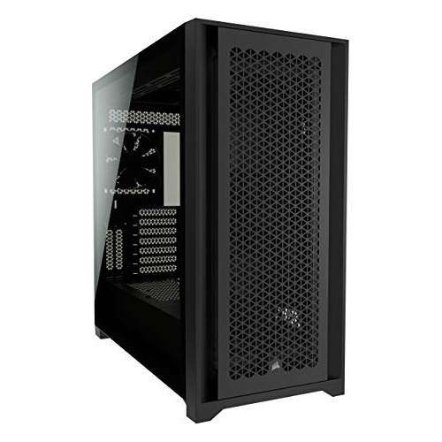 Caja De Pc Atx Semitorre De Vidrio Templado Con Flujo De Air