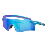 Gafas Oakley Encoder Squared Prizm Sapphire Pro De Color Azul Cielo