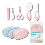 Kit Cuidados Higiene Para Bebês Com Estojo Manicure