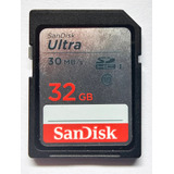 Memoria Sd Sandisk Ultra 32gb Clase 10 30mb/s