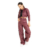 Conjunto Pantalon-chaqueta Bengalina Encerada