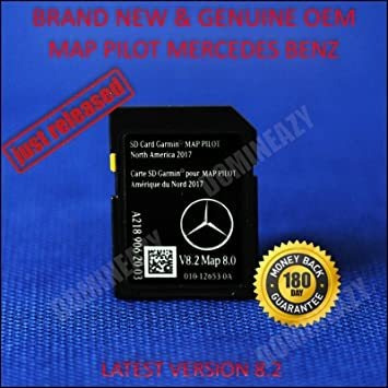 2015-2018 Mercedes-benz Garmin Map Cla Cls Gla Slc B-class N