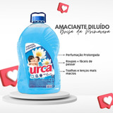 Amaciante Roupas Urca Galão 5 L Gts.500ml Brisa Da Primavera