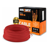 Cable Calibre 12 Thw Cca Rollo 100m Color Rojo