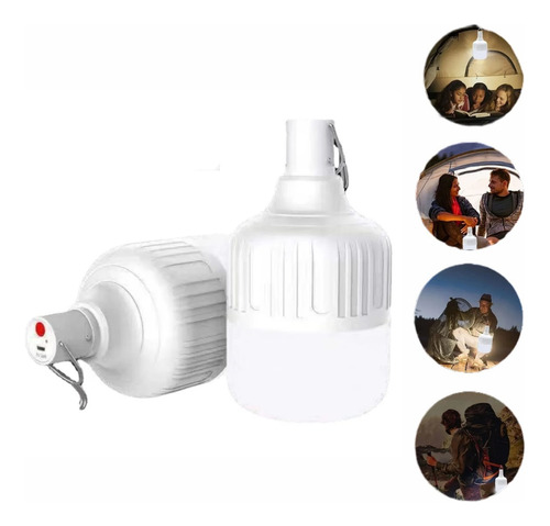 Luminária Luz Para Barraca Pescaria Lampada Lampião Led 