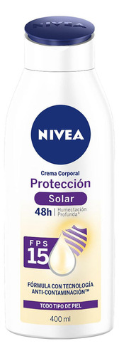 Nivea Crema Corporal Humectante Todo Tipo De Piel Protección