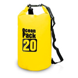 Bolsa Seca Impermeable 20 Lts Deportiva Pesca Campismo Playa