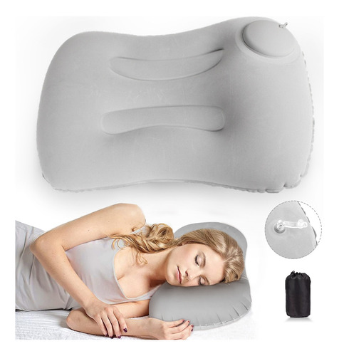 Almohada Hinchable Apta Para El Camping Y La Playa