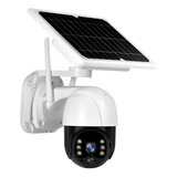 Camara Ptz Exterior Ip 1080p Hd Wifi Solar 3mp