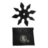 Shuriken 8 Puntas Filoso Defensa Ataque Con Funda Steel 