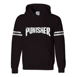 Buzo Punisher Hoodie Canguro Con Capucha Bolsillo - Requiem