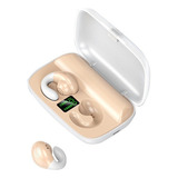 Audífonos Deportivos Inalámbricos Bluetooth S19 Tws Para C Color Dorado