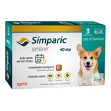 Simparic 40mg 10 A 20kg (c/3 Comprimidos)