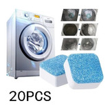 Caixa De 20 Comprimidos Para Limpar A Máquina De Lavar