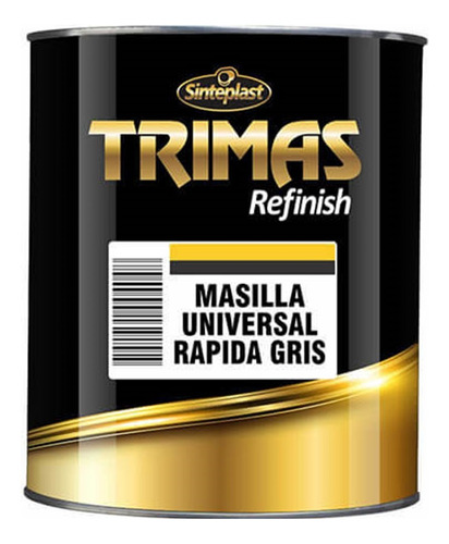 Masilla Universal Rápida Gris 1 Lts Trimas