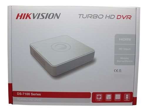 Dvr Hikvision 4ch Turbo Hd 1080p Lite + Disco Duro