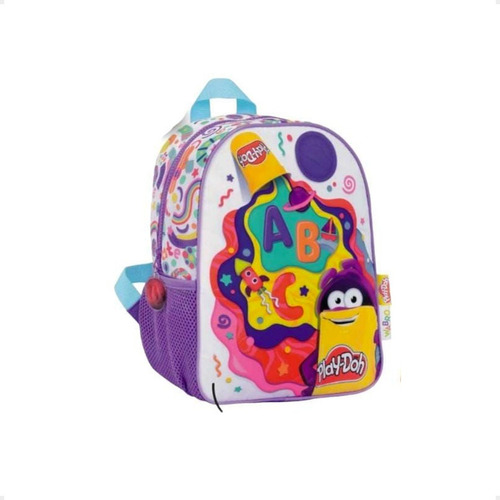 Mochila Play Doh Abc Original Escolar Infantil 32x25 Cm