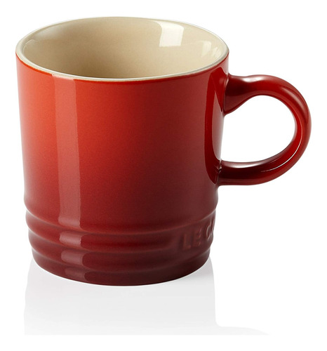 Taza De Café Expreso De Gres Le Creuset, 100 Ml, Cereza, Roj