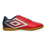 Botin Umbro Futbol Hombre Ic Warskin Rojo-marino-blanco Clif