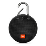 Caixa De Som Bluetooth Jbl Clip 3 3.3w À Prova D'água Preto