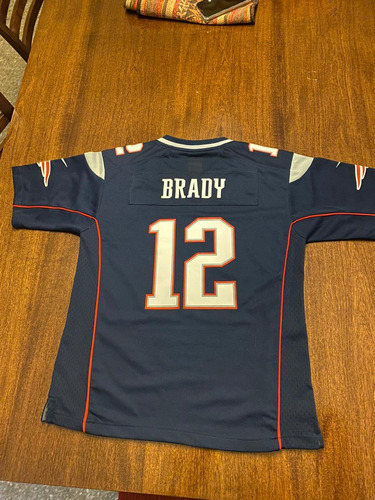 Camiseta Nfl Tom Brady Original. Talle L Niño