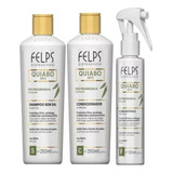 Kit Felps Profissional - Pós Progressiva De Quiabo 620ml