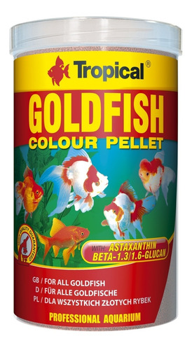 Alimento Tropical Goldfish | Resaltador De Color | 90g