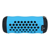 Parlante Portatil Inalambrico Bluetooth Exterior Swissten Color Azul Y Negro