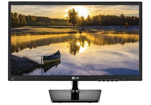 Monitor LG 20m37a-b Led 19.5 negro 100v/240v +cpu Hp+teclado