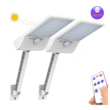 Lámpara Led Reflectora Solar Para Jardín, Sensor De Luz, 2 U