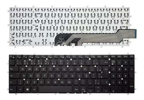 Teclado Para Notebook Dell Inspiron 15 5570 P75f001 P75f