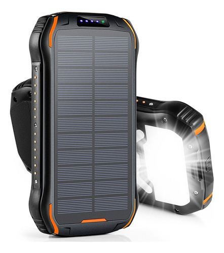 Cargador Solar Power Bank Batería Solar Portátil 26.800 Mah