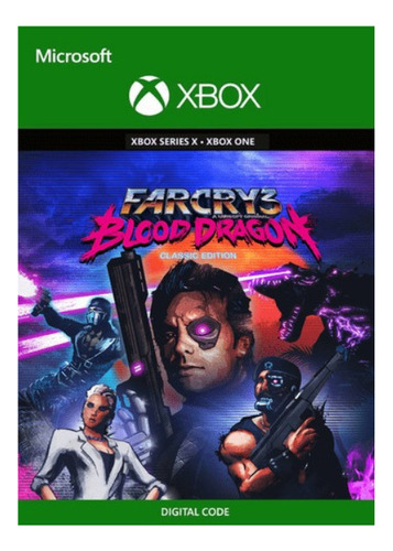 Far Cry 3 Blood Dragon Classic Edition - Código 25 Dígitos