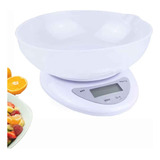 Peso Balanza Digital De Cocina 5kg Con Recipiente Bascula
