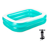 Pileta Bestway Inflable 2 X 1,5 Mts 450l + Inflador Manual