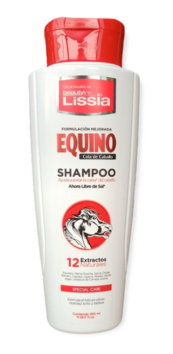 Shampoo Equino Cola De Caballo 850ml - mL a $29