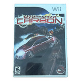 Wii Need For Speed Carbon Juego Original Dvd Usa