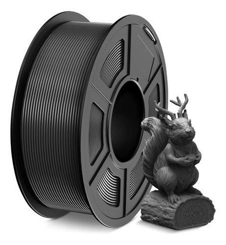 Sunlu Pla Filament 1.75 Mm Sunlu 1 Kg Color Negro