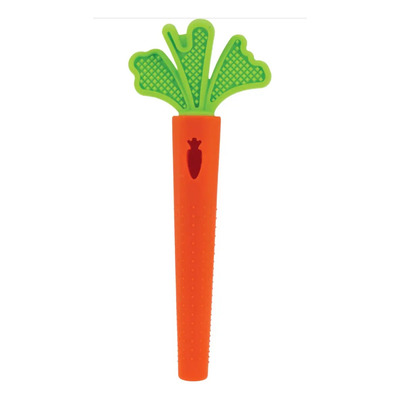 Mordedera Nuby Zanahoria Silicona Texturas Bebé Naranja | MercadoLibre